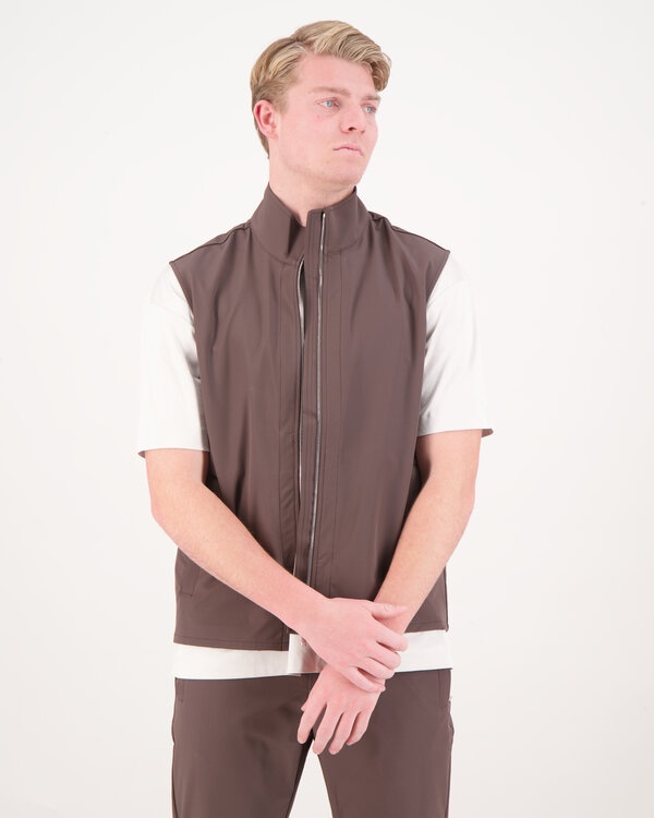 Race Gilet Braun