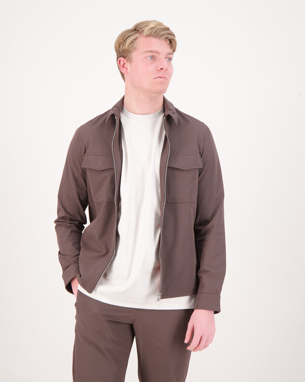 Urus Zip-Up Jacket Braun