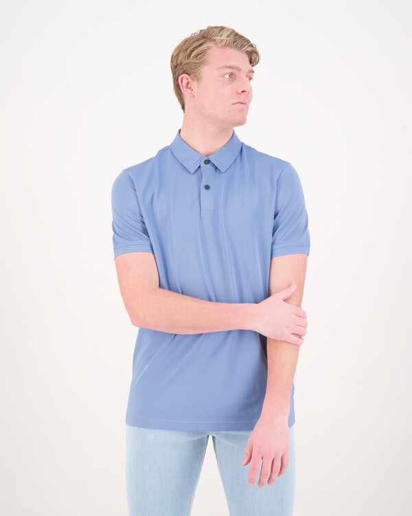 Timo-5F Polo Blauw