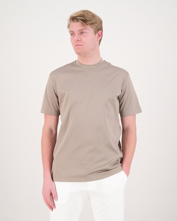 Interlock Supima T-Shirt Lead Grey