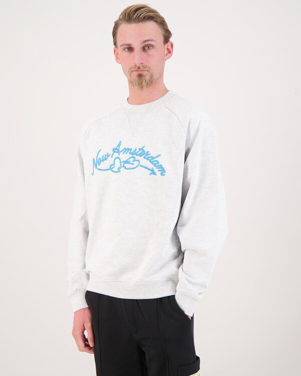 Love Connect Crewneck Sweater Grijs