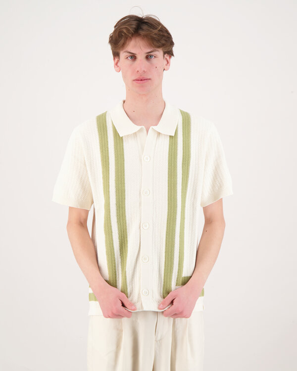 Ares knit Polo 6636 Ivory