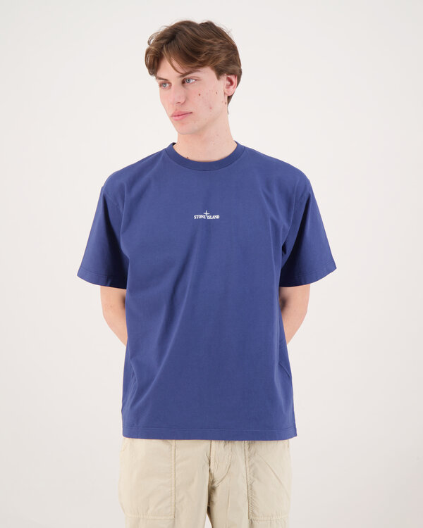 21002RC Logo SS T-Shirt Blauw