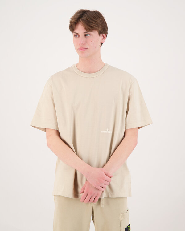 S0175 Textured Mercerized Cotton Jersey SS T-Shirt Deserto
