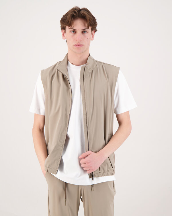 Tech Stretch Bodywarmer Beige