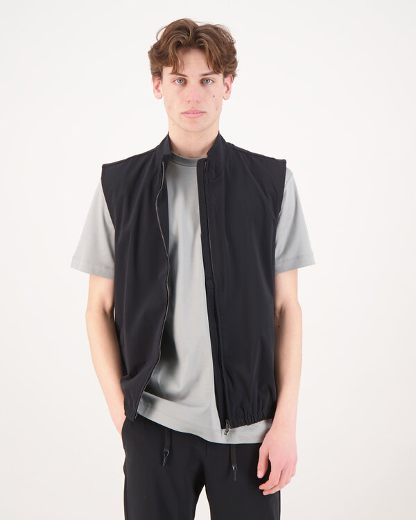 Tech Stretch Bodywarmer Zwart