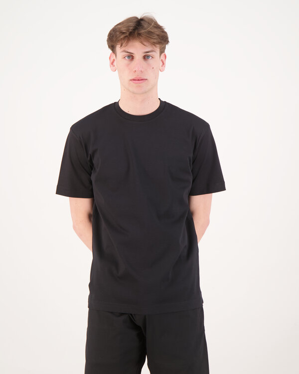 Interlock Supima T-Shirt Zwart