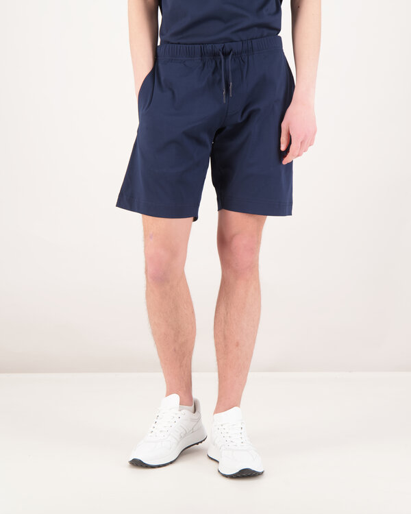 Interlock Supima Sport Shorts Marine