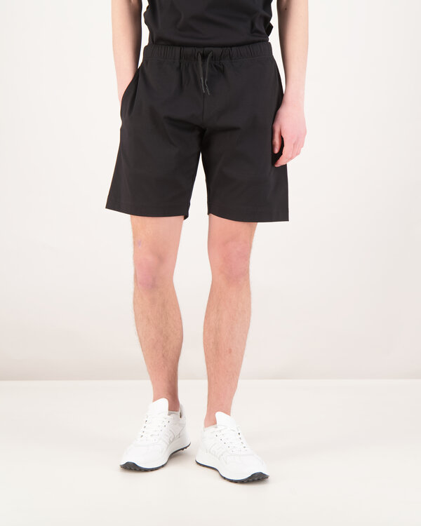 Interlock Supima Sport Shorts Zwart