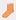 Navi glitter logo socks Orange