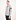 6100042 Hoodie Vest Melange Grijs