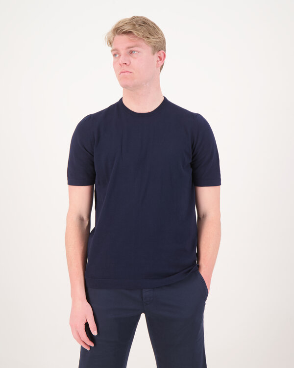Crewneck Short Sleeve Marine