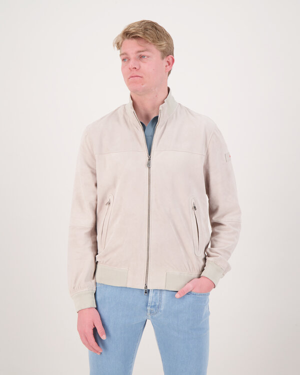 Sands Suede Pe Jacket Beige