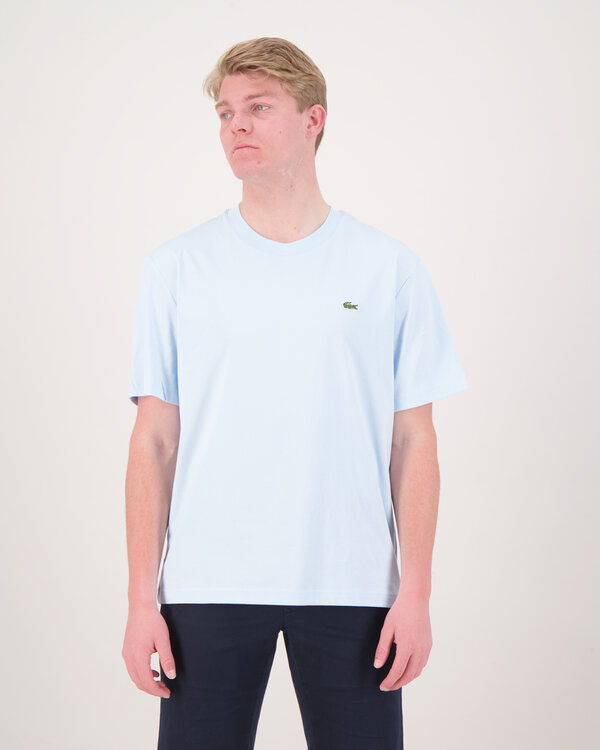 Round Neck T-shirt Licht Blauw