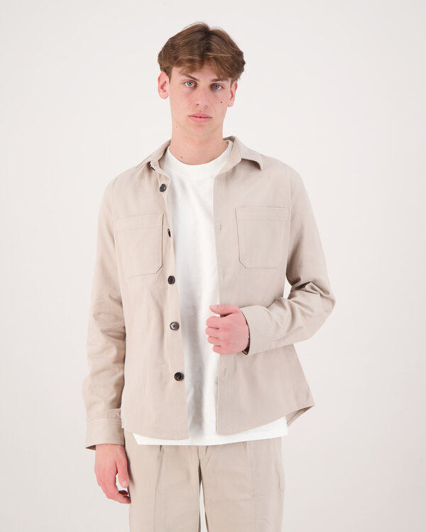 Overshirt Twill Sand
