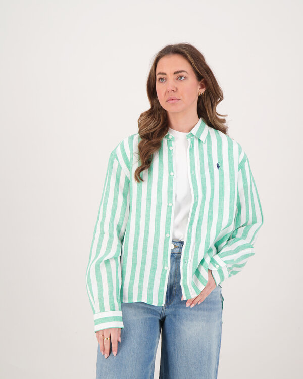 Polo Ralph Lauren 2Classic Long Sleeve Shirt Green 2Classic Long Sleeve Shirt Green