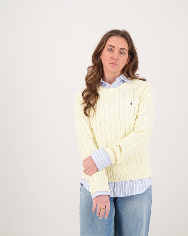 Julianna Long Sleeve Pullover Creme
