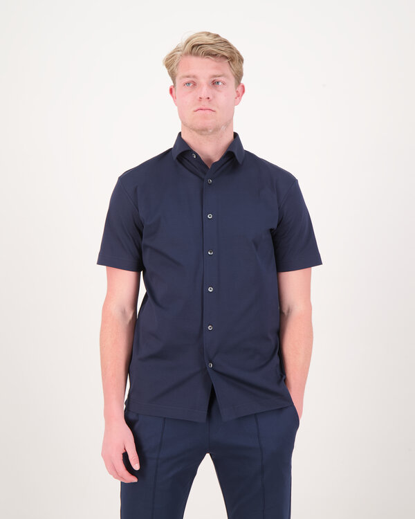 Interlock Supima Shirt S/S Marine