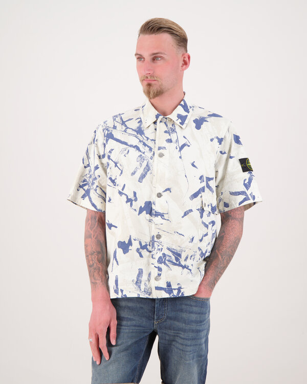 S00E1 Scan Camo Print Shirt Deserto