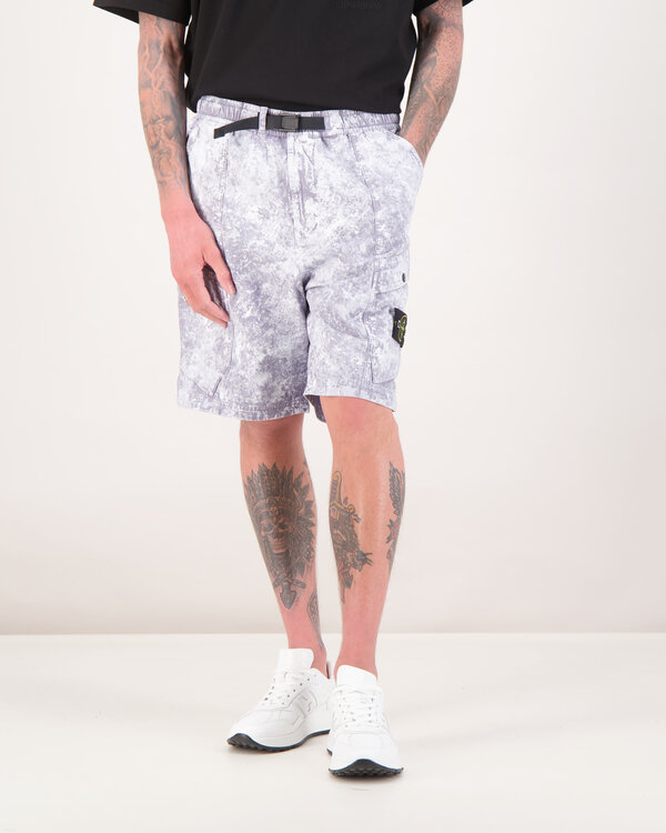 SA143 Bermuda Comfort Shorts Pearl Grey