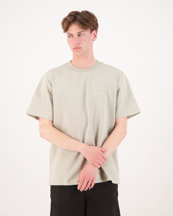 Nat SS Logo Tee 3457 Taupe