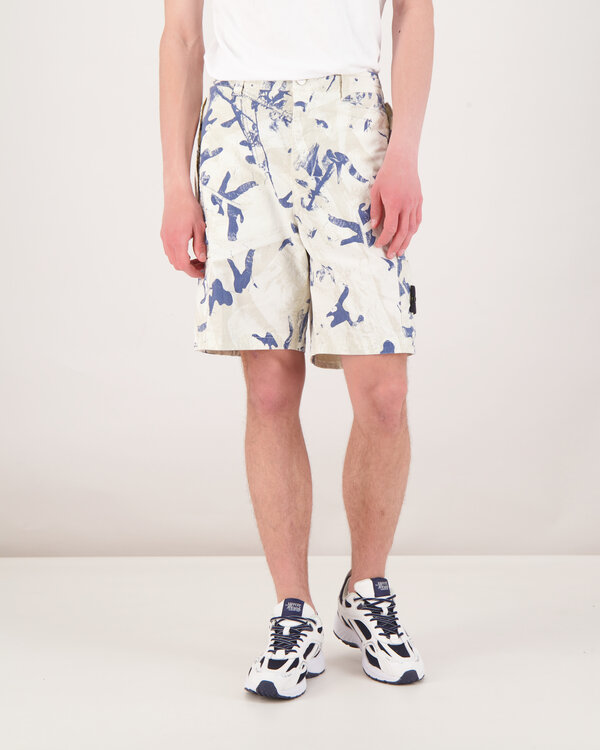 S00E1 Scan Camo Print Shorts Deserto