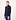 Knitwear Zip Vest Marine