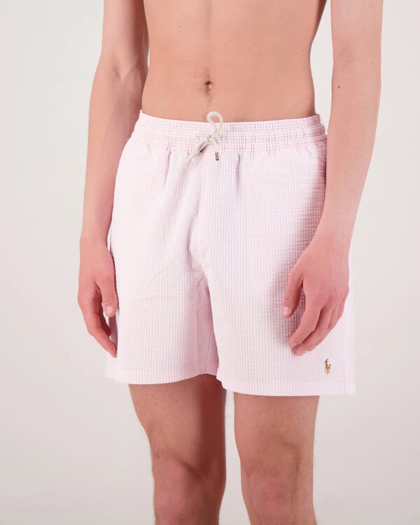 Traveler Mid Trunk Swimshort Pink