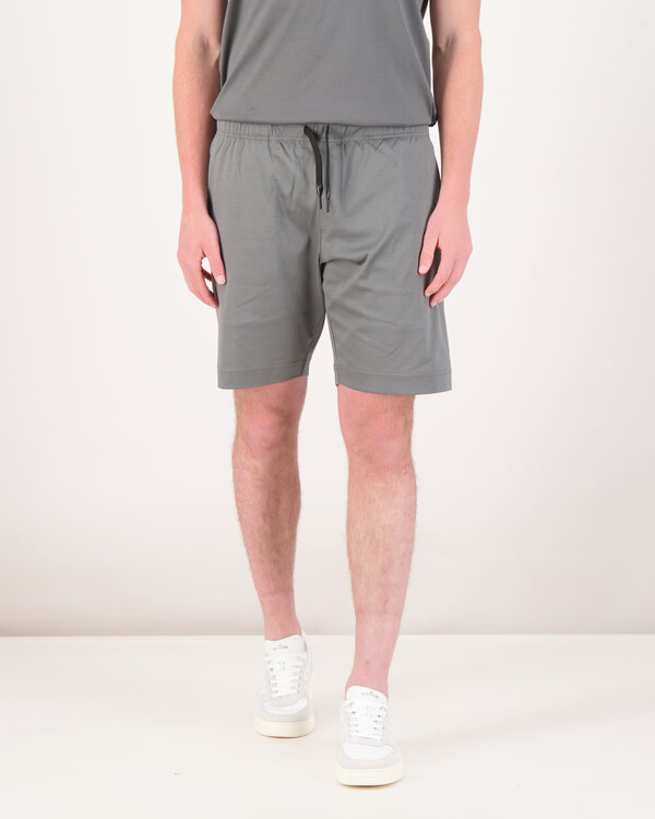Interlock Supima Sport Shorts Dunkelgrau