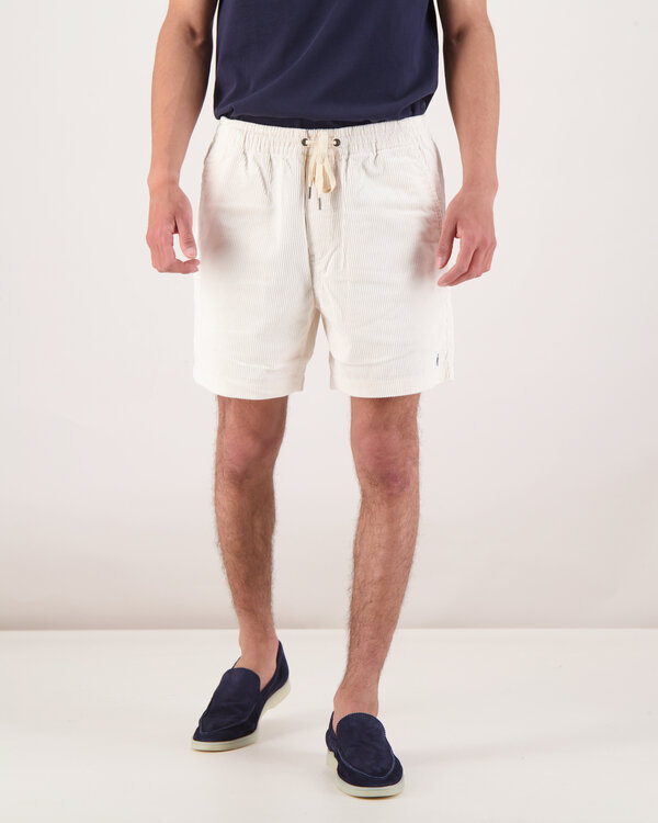 Prepster Corduroy Shorts Weiss