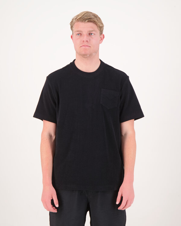 Terry T-Shirt Zwart