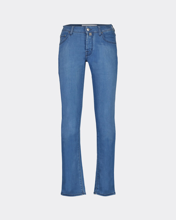 Nick Slim Jeans M.Blauw