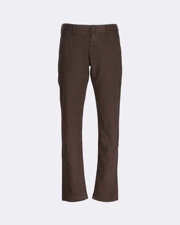 Slim Fit Bobby Pantalone Braun