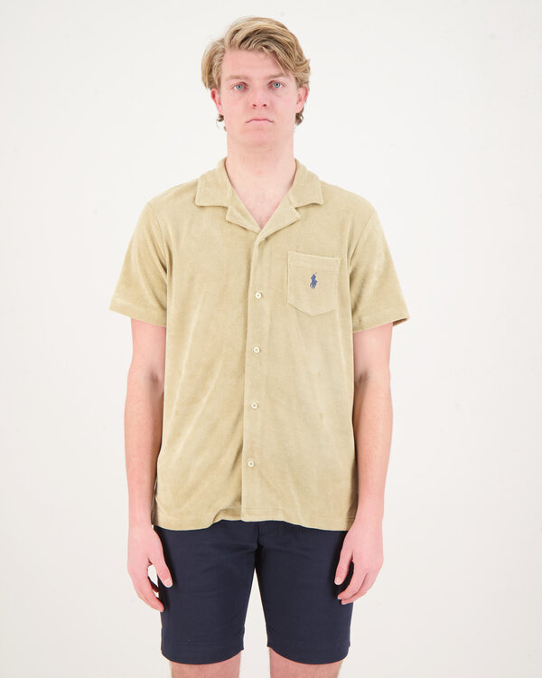 Short Sleeve Shirt Beige