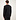6100060 Organic Cotton Fleece Sweater Zwart