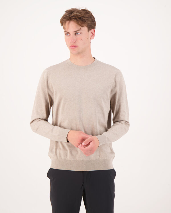 Long Sleeve Pullover Beige