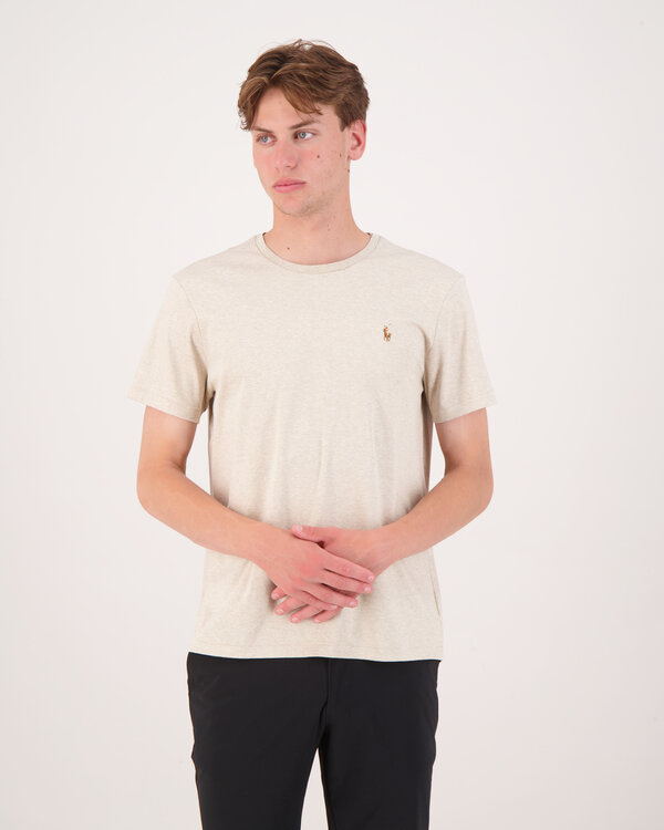 Classic Logo T-Shirt Beige