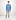 6100060 Organic Cotton Fleece Sweater Blau
