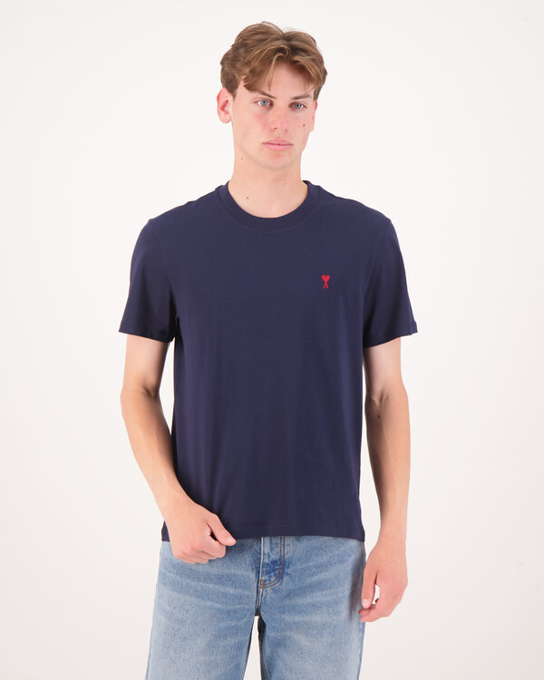 AMI De Coeur Rouge T-Shirt Blau