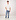 Manches T-shirt Elfenbein