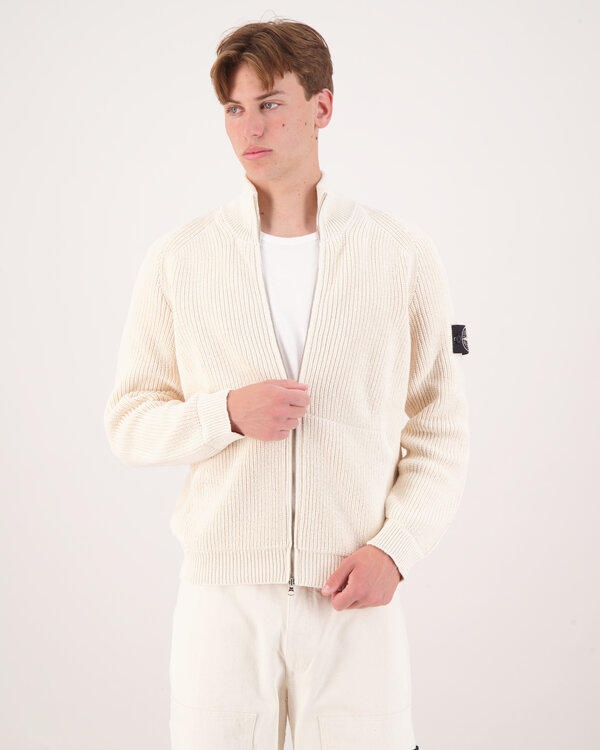 5100013 Fisherman's Rib Vest Ivory