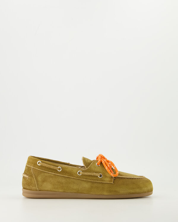 Boat Loafer Brushed Desert Tan