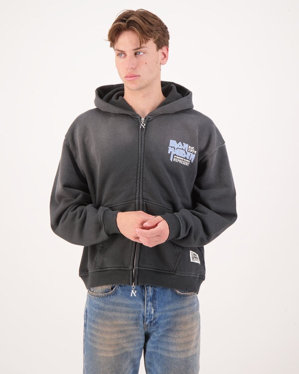 Iron Maiden x Anniversary Hoodie Black