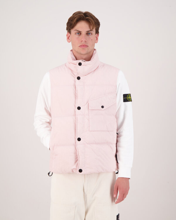 G100003 Crinkle Reps NY Bodywarmer Roze