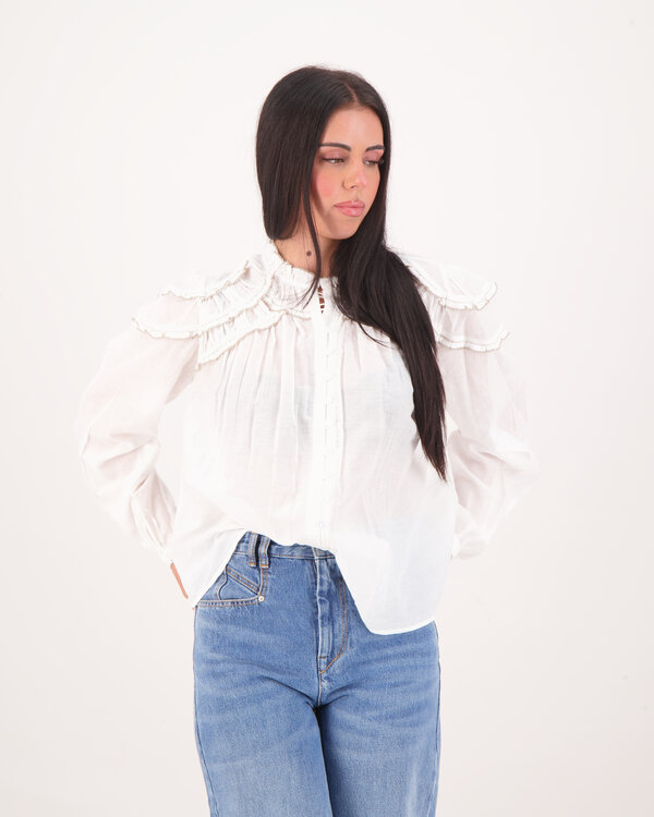 Christa Blouse Wit