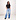 Kaya MWP Wide Fit Jeans Mid Blau