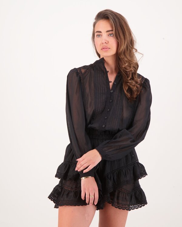 Greicy Blouse Zwart