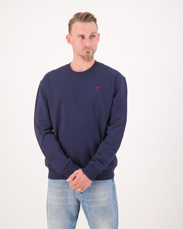 Cotton Ami De Coeur Sweatshirt Blauw