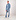 Chemise Col Boutonne Button Down Shirt Blauw