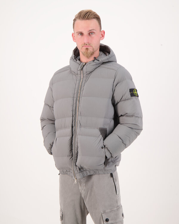 4100040 Seamless Tunnel Nylon Down - TC Jacket Grijs